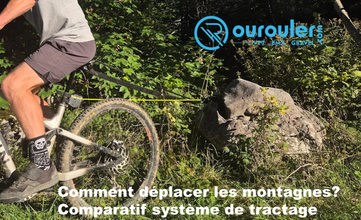 Comparatif système de tractage VTT