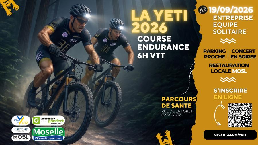 La Yeti 2026 - Course Endurance VTT 6h