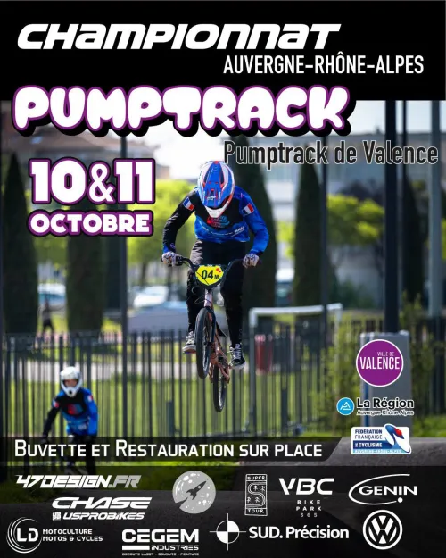 Championnat Pumptrack Auvergne Rhône Alpes