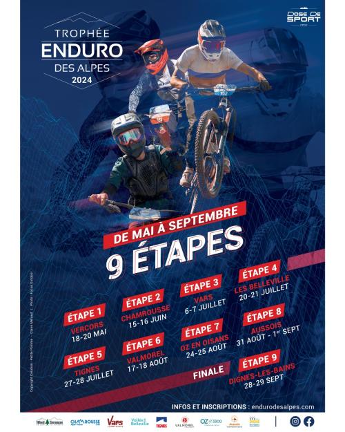 Enduro des Belleville 4ème étape Trophée Enduro des Alpes 2024