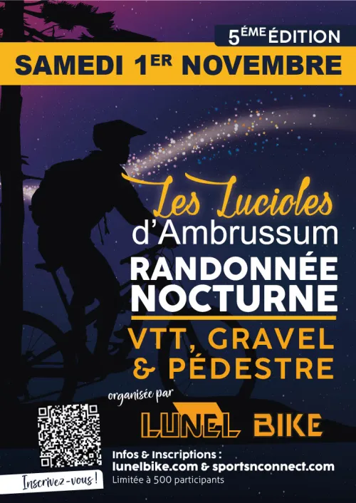Les Lucioles d'Ambrussum 5ème édition randonnée nocturne