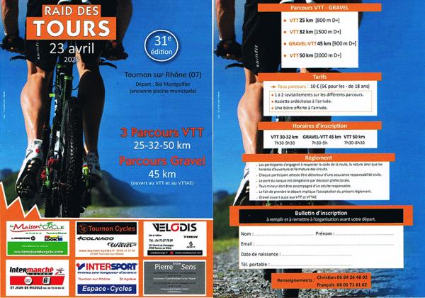 Raid des Tours 31ème édition