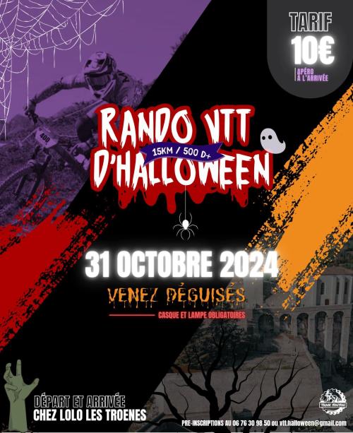Randonnée VTT d'Halloween
