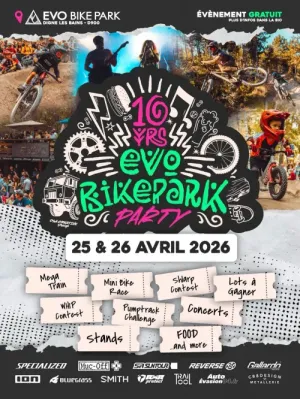 10ans EVO BIKEPARK PARTY