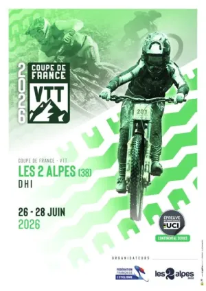 COUPE DE FRANCE VTT DHI les 2 Alpes