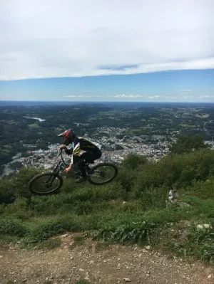 Dh du Pic de Jer coupe régionale de descente Lourdes 