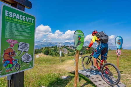 DH-Freeride Saint Gervais les Bains
