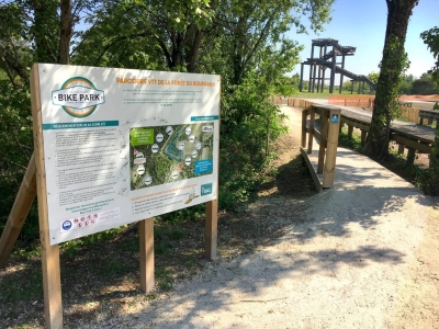 Espace ludique Bike park Forêt du Bourgailh
