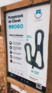 Pumptrack Claret
