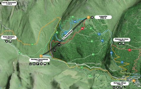 DH-Freeride Bike Park Grand Tourmalet