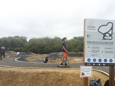 Pumptrack Saint-Drézéry