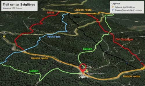 Trail center des Seiglières