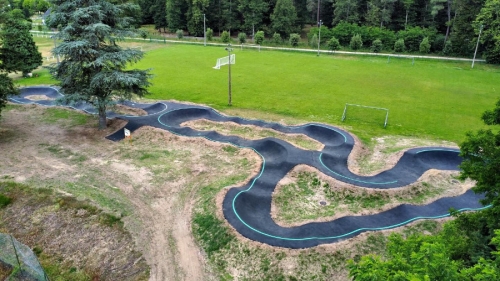 Pumptrack Brain sur Allonnes