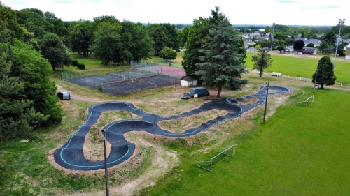 Pumptrack Brain sur Allonnes