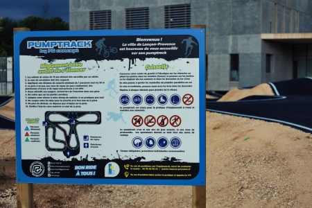 Pumptrack Lançon Provence