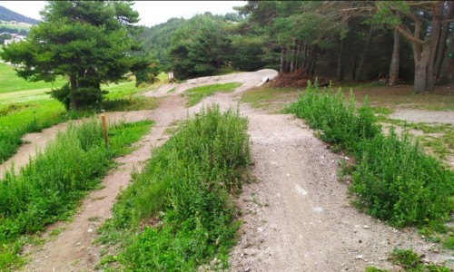 Espace ludique VTT slopestyle des Forts d’Aussois