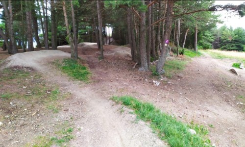 Espace ludique VTT slopestyle des Forts d’Aussois