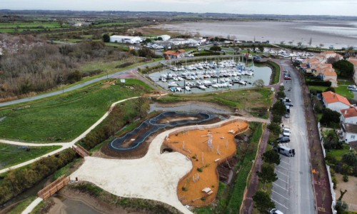 Pumptrack Meschers sur Gironde
