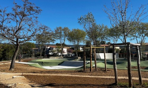 Pumptrack Saint Cyr sur Mer