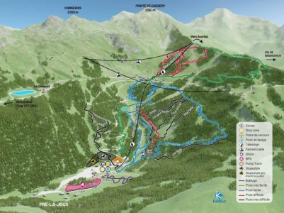 DH-Freeride Chatel BikePark Portes du Soleil