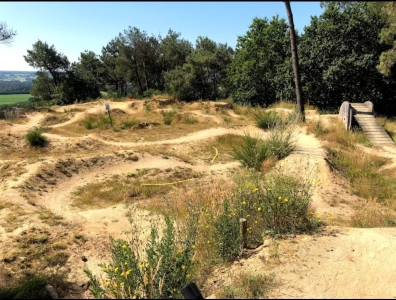 Espace ludique Crazy Wood VTT Bignan
