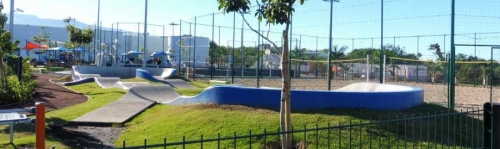 Pumptrack Saint Pierre de la reunion Decathlon 