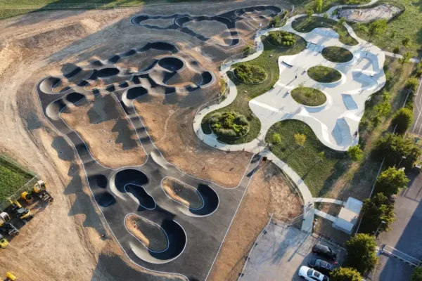 Pumptrack Saint Pierre en Faucigny 